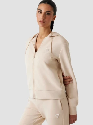 GUESS Damska bluza w kolorze taupe Olympe, Rozmiar M