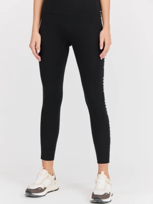 GUESS Damskie czarne legginsy Aline