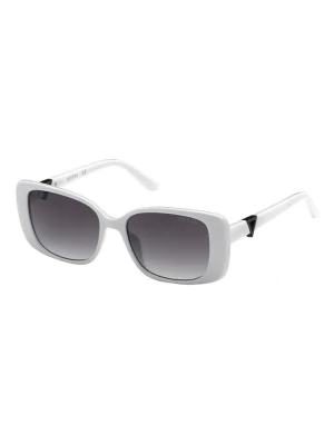 Guess Damskie okulary przeciwsłoneczne w kolorze białym rozmiar: onesize