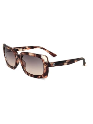 Guess Damskie okulary przeciwsłoneczne w kolorze brązowym rozmiar: 59