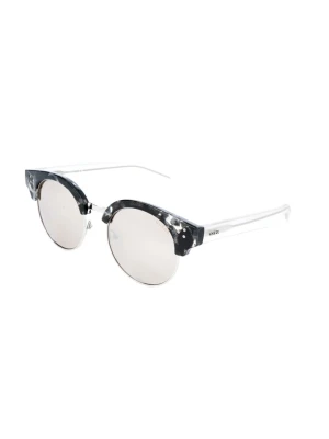 Guess Damskie okulary przeciwsłoneczne w kolorze czarno-biało-beżowym rozmiar: 51