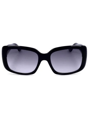 Guess Damskie okulary przeciwsłoneczne w kolorze czarno-granatowym rozmiar: 56