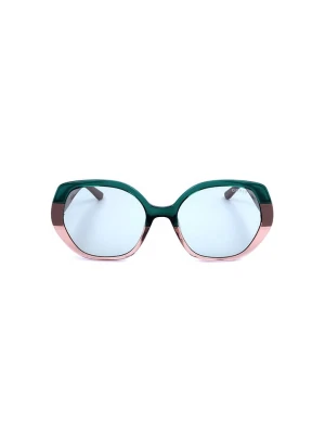 Guess Damskie okulary przeciwsłoneczne w kolorze fioletowo-jasnoróżowym rozmiar: 55