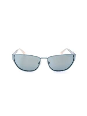 Guess Damskie okulary przeciwsłoneczne w kolorze niebieskim rozmiar: 57