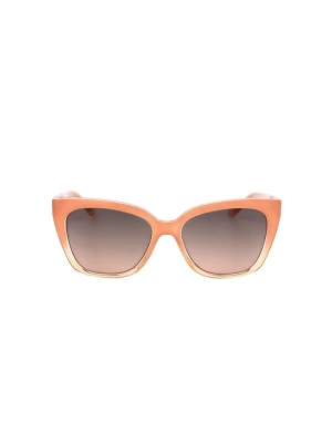 Guess Damskie okulary przeciwsłoneczne w kolorze pomarańczowym rozmiar: 53