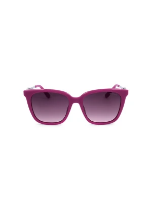 Guess Damskie okulary przeciwsłoneczne w kolorze różowym rozmiar: 53