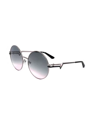 Guess Damskie okulary przeciwsłoneczne w kolorze srebrnym rozmiar: 60