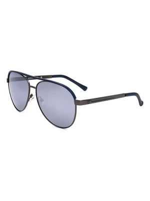 Guess Damskie okulary przeciwsłoneczne w kolorze szarym rozmiar: 60