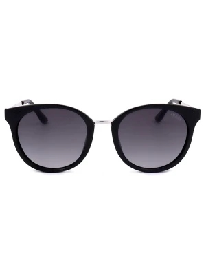 Guess Damskie okulary przeciwsłoneczne w kolorze złoto-czarno-granatowym rozmiar: 52