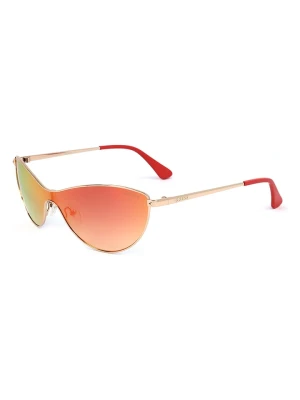 Guess Damskie okulary przeciwsłoneczne w kolorze złoto-pomarańczowym rozmiar: onesize