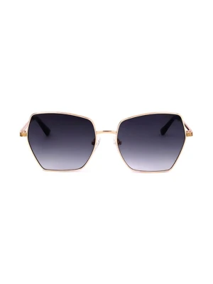 Guess Damskie okulary przeciwsłoneczne w kolorze złotym rozmiar: 57