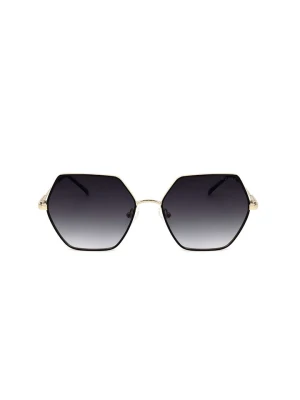 Guess Damskie okulary przeciwsłoneczne w kolorze złotym rozmiar: 58