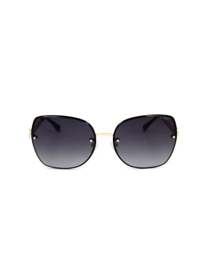 Guess Damskie okulary przeciwsłoneczne w kolorze złotym rozmiar: 61