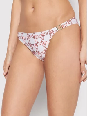 Guess Dół od bikini E2GO16 MC04R Biały