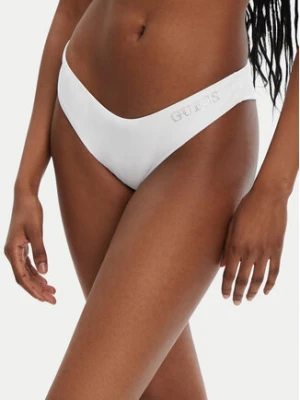 Guess Dół od bikini E4GO02 LY00K Biały