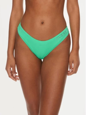 Guess Dół od bikini E4GO02 LY00K Zielony