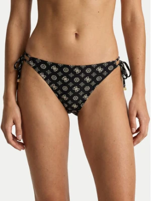 Guess Dół od bikini E6GO06 MC04R Czarny