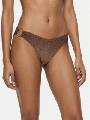 Guess Dół od bikini E6GO09 KF600 Brązowy