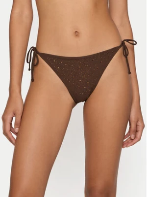 Guess Dół od bikini E6GO21 MC040 Brązowy
