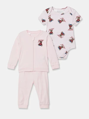 Guess dres bawełniany niemowlęcy