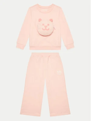 Guess Dres K4YG03 KA6R4 Różowy Regular Fit