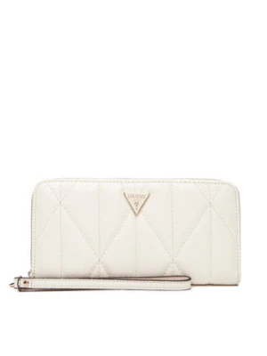 Guess Duży Portfel Damski Aldina Slg SWGG96 63146 Biały