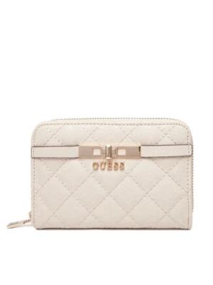 Guess Duży Portfel Damski Idra Slg SWGG81 57140 Beżowy