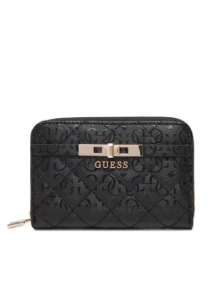 Guess Duży Portfel Damski Idra Slg SWGG81 57140 Czarny