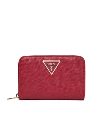Guess Duży Portfel Damski Laurel II Slg SWZG74 59140 Czerwony