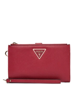 Guess Duży Portfel Damski Laurel II Slg SWZG74 59157 Czerwony