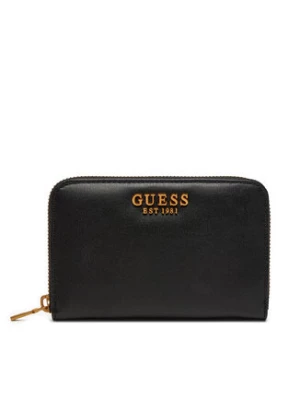 Guess Duży Portfel Damski Laurel SWVA85 00400 Czarny