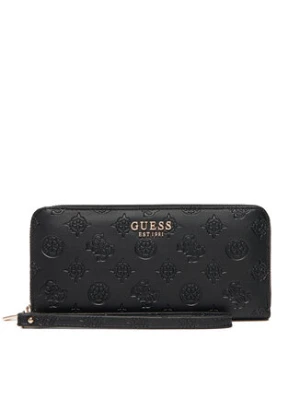 Guess Duży Portfel Damski Phoebe Slg SWPD96 65146 Czarny