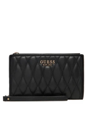 Guess Duży Portfel Damski Valla Slg SWQG81 22157 Czarny
