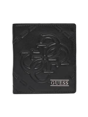 Guess Portfel SMBOMG LEA18 Czarny
