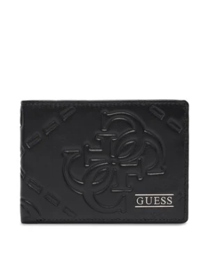 Guess Portfel SMBOMG LEA27 Czarny
