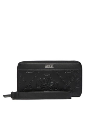 Guess Portfel SMBOMG LEA77 Czarny