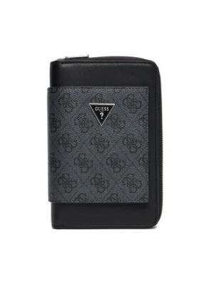 Guess Duży Portfel Męski SMMILO P5401 Czarny