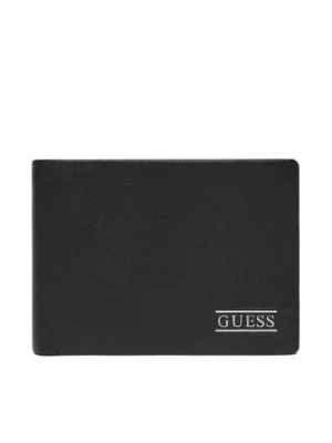 Guess Duży Portfel Męski SMNEBR LEA27 Czarny