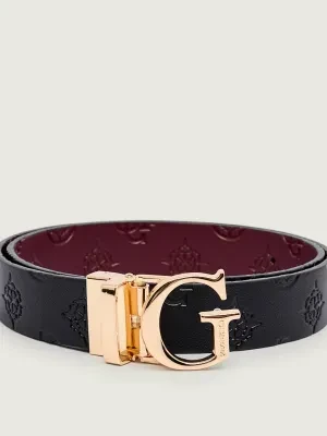 Guess Dwustronny pasek TISHA