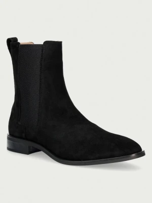 Guess ELBA sneakersy męskie zamszowe czarny