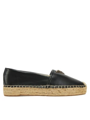Guess Espadryle FLJLND LEA14 Czarny