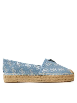 Guess Espadryle Jolande FLGJDE FAL14 Niebieski