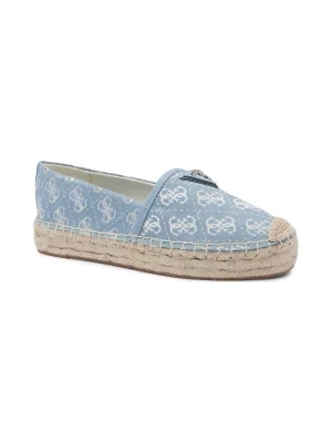 Guess Espadryle JOLANDE | z dodatkiem skóry