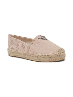 Guess Espadryle JOLANDE | z dodatkiem skóry