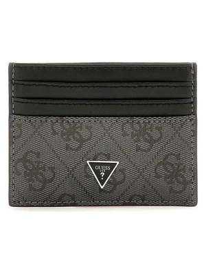 Guess Etui "Milano" w kolorze szaro-antracytowym na karty - 10, 5 x 7, 5 cm rozmiar: onesize