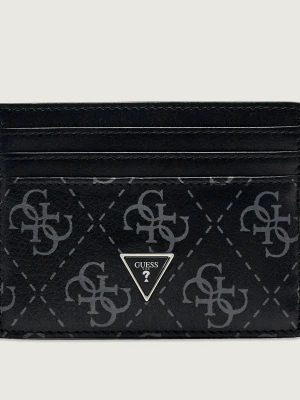 Guess Etui na karty czarny
