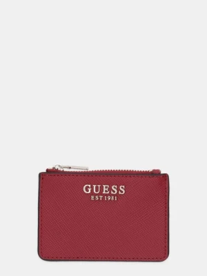 Guess etui na karty LAUREL kolor czerwony SWZG74 59505