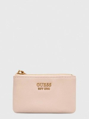 Guess etui na klucze EMERA kolor różowy SWVA92 21340