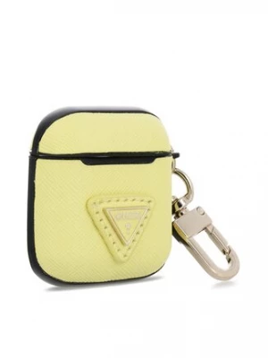 Guess Etui na słuchawki Not Coordinated Keyrings RW1521 P2301 Żółty