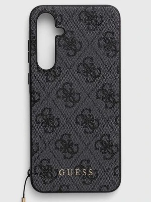 Guess etui na telefon A35 A356 kolor czarny GUHCSA35GF4GGR